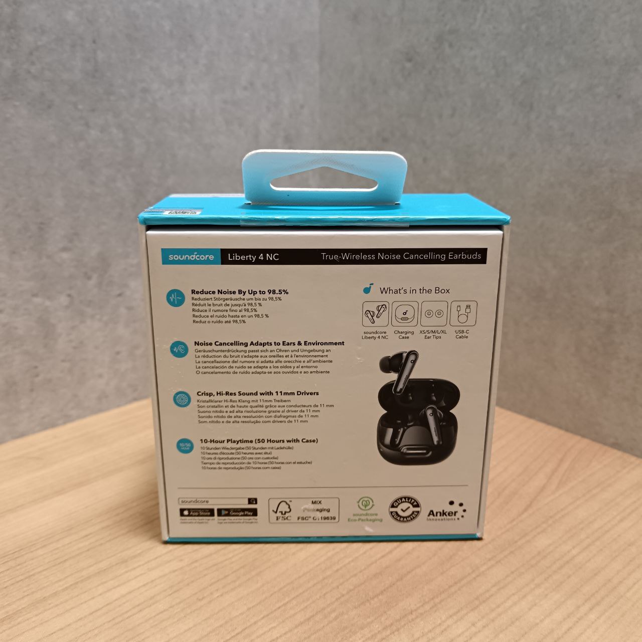 Беспроводные наушники Anker SoundCore Liberty 4 NC, черный Фото 3