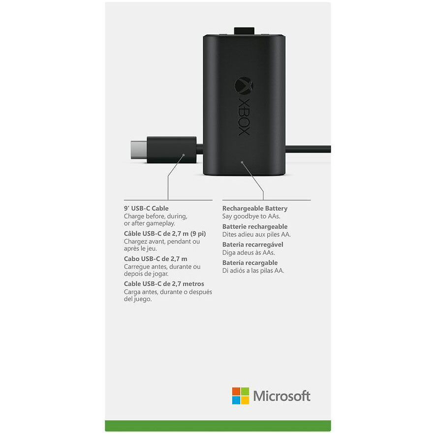 Зарядное устройство Microsoft Xbox Play and Charge Kit