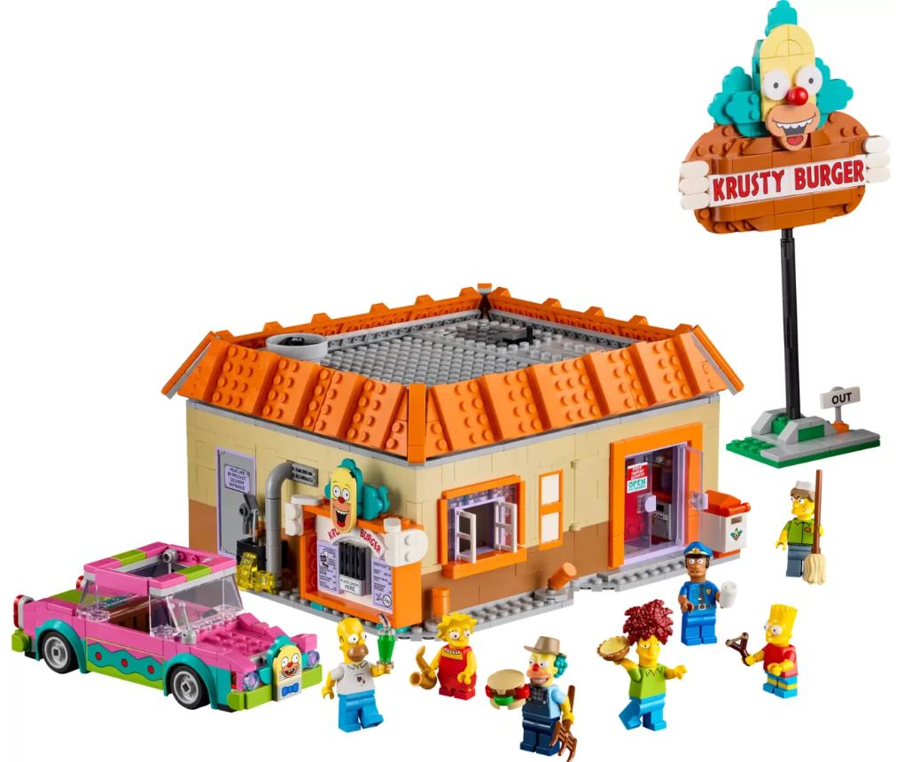 Конструктор LEGO Icons 10352 Симпсоны: Красти Бургер Фото 1