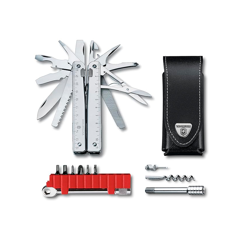Мультитул Victorinox Swiss Tool X Plus Ratchet, серебристый_element_detail_photo