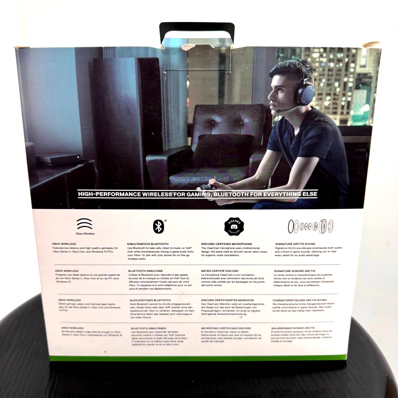 Беспроводные игровые наушники Steelseries Arctis 9X Xbox, черный Фото 4