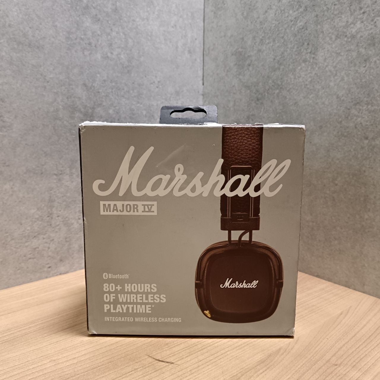 Беспроводные наушники Marshall Major 4, коричневый Фото 1