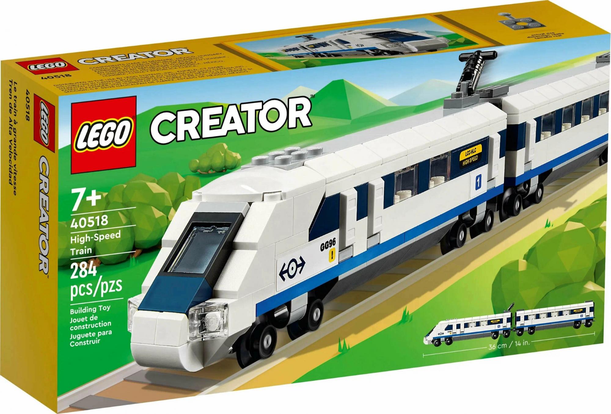 Конструктор Lego 40518 Creator Скоростной поезд Фото 0