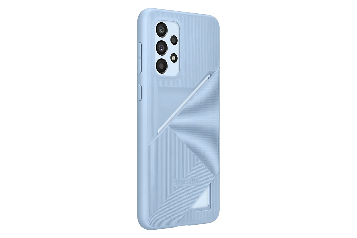 Чехол Samsung Galaxy A33 5G Card Slot Cover ( EF-OA336TLEGRU), голубой Фото 1