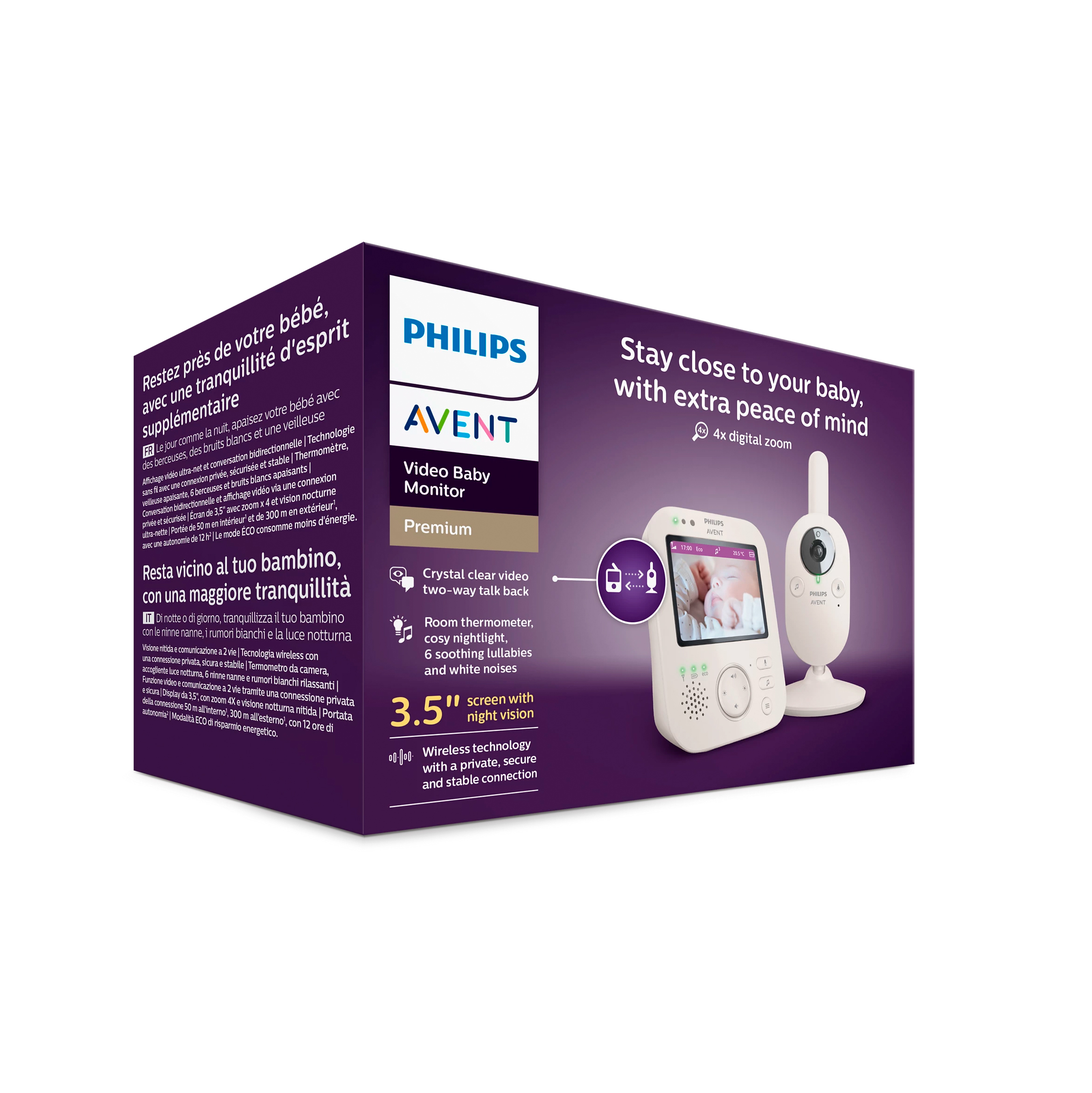 Видеоняня Philips SCD891/26, белый_element_detail_photo