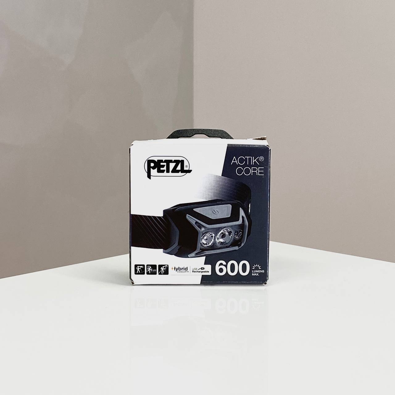 Налобный фонарь Petzl Actik Core, серый Фото 1