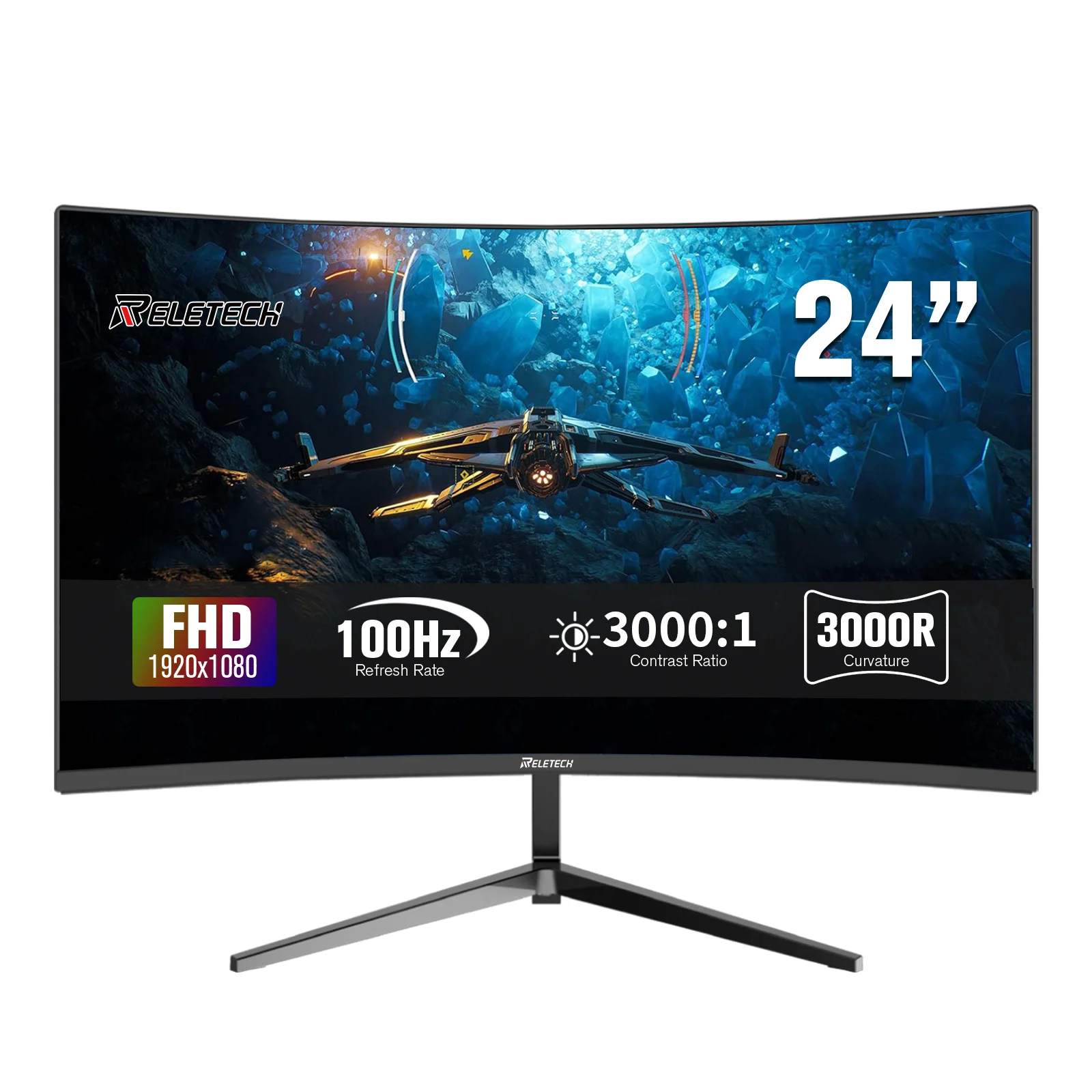 Монитор Reletech L25K60, черный_element_detail_photo