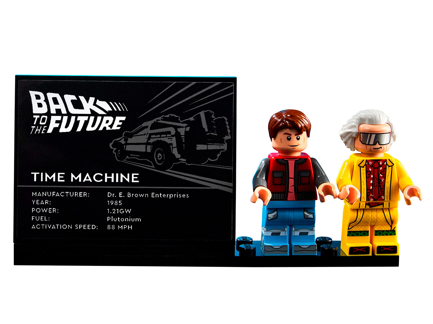 Конструктор LEGO «Назад в будущее: Машина времени» (10300) Фото 6