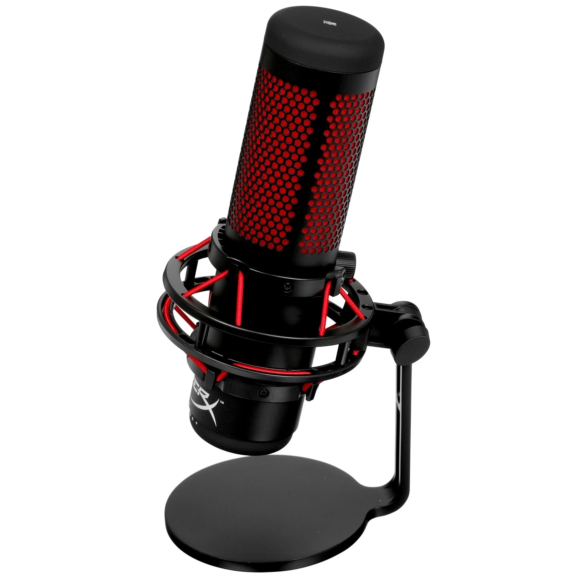 Микрофон HyperX QuadCast, черный/красный Фото 2