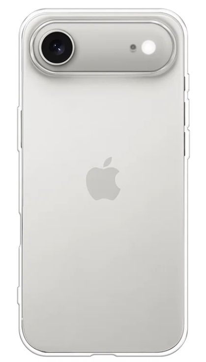 Силиконовый чехол для iPhone Air, прозрачный Фото 0