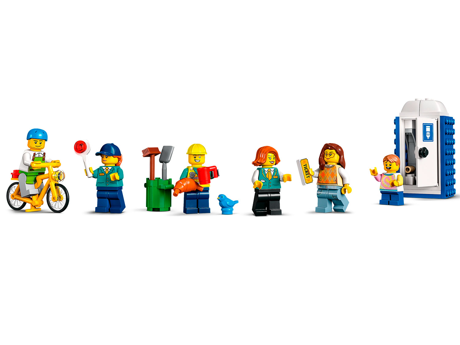 Конструктор LEGO City 60335 Железнодорожная станция Фото 7