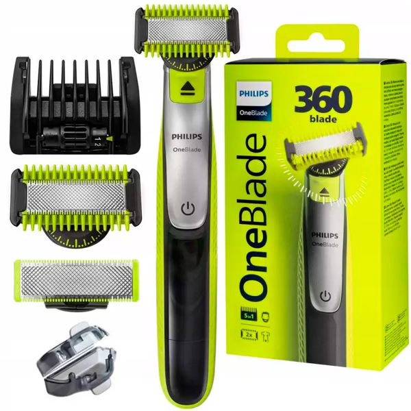Триммер Philips OneBlade 360 Face + Body QP2830/20 Фото 2