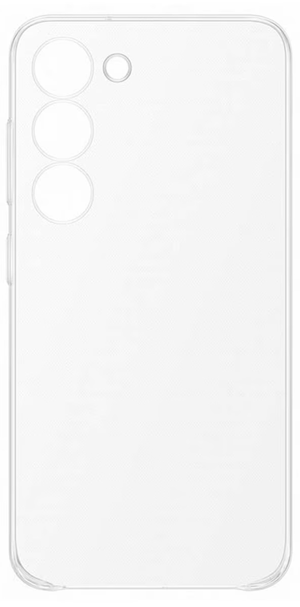 Чехол защитный VLP Liquid Silicone Case для Samsung Galaxy S23, прозрачный Фото 0