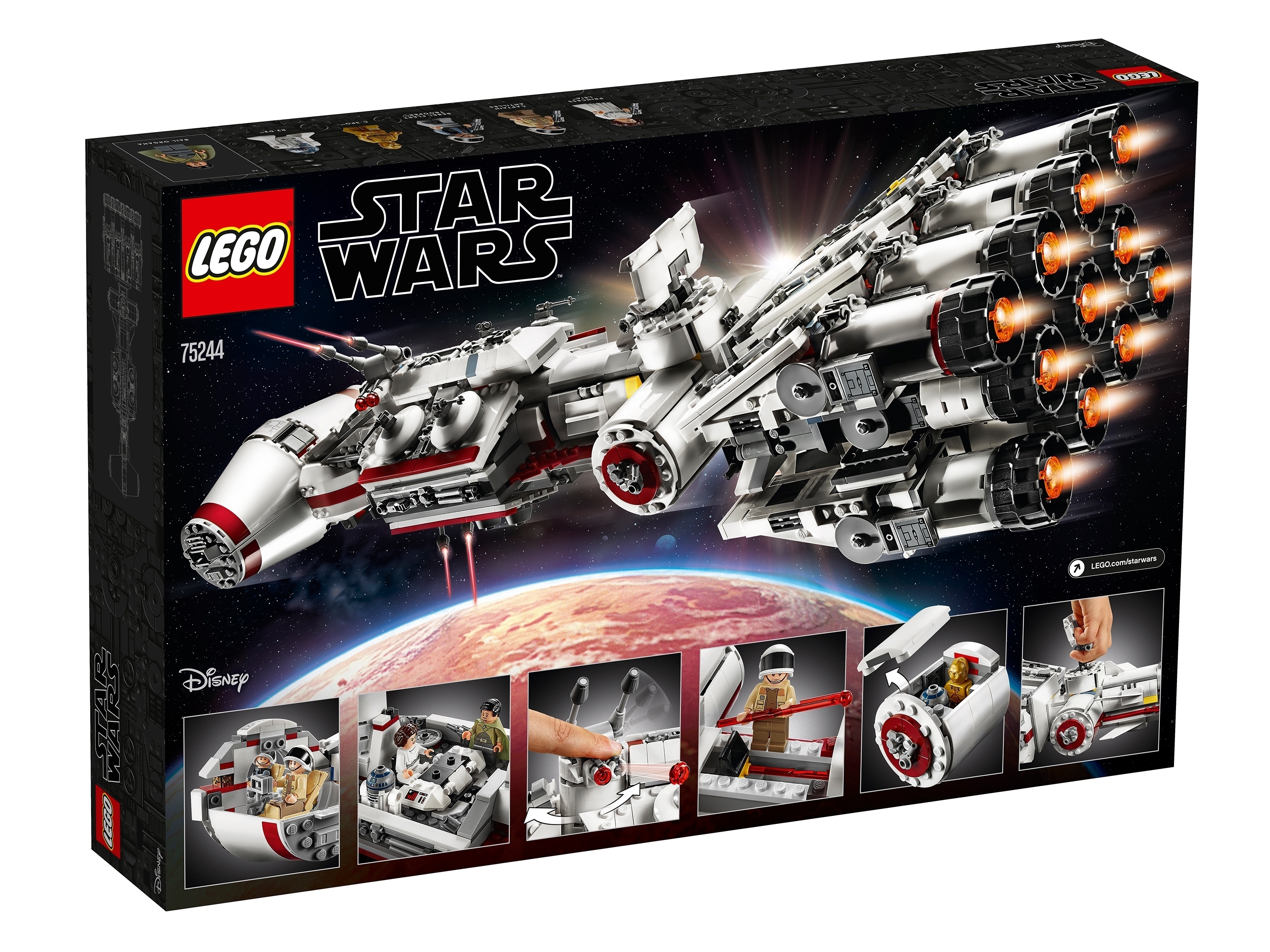 Конструктор LEGO Star Wars 75244 Тантив IV Фото 4