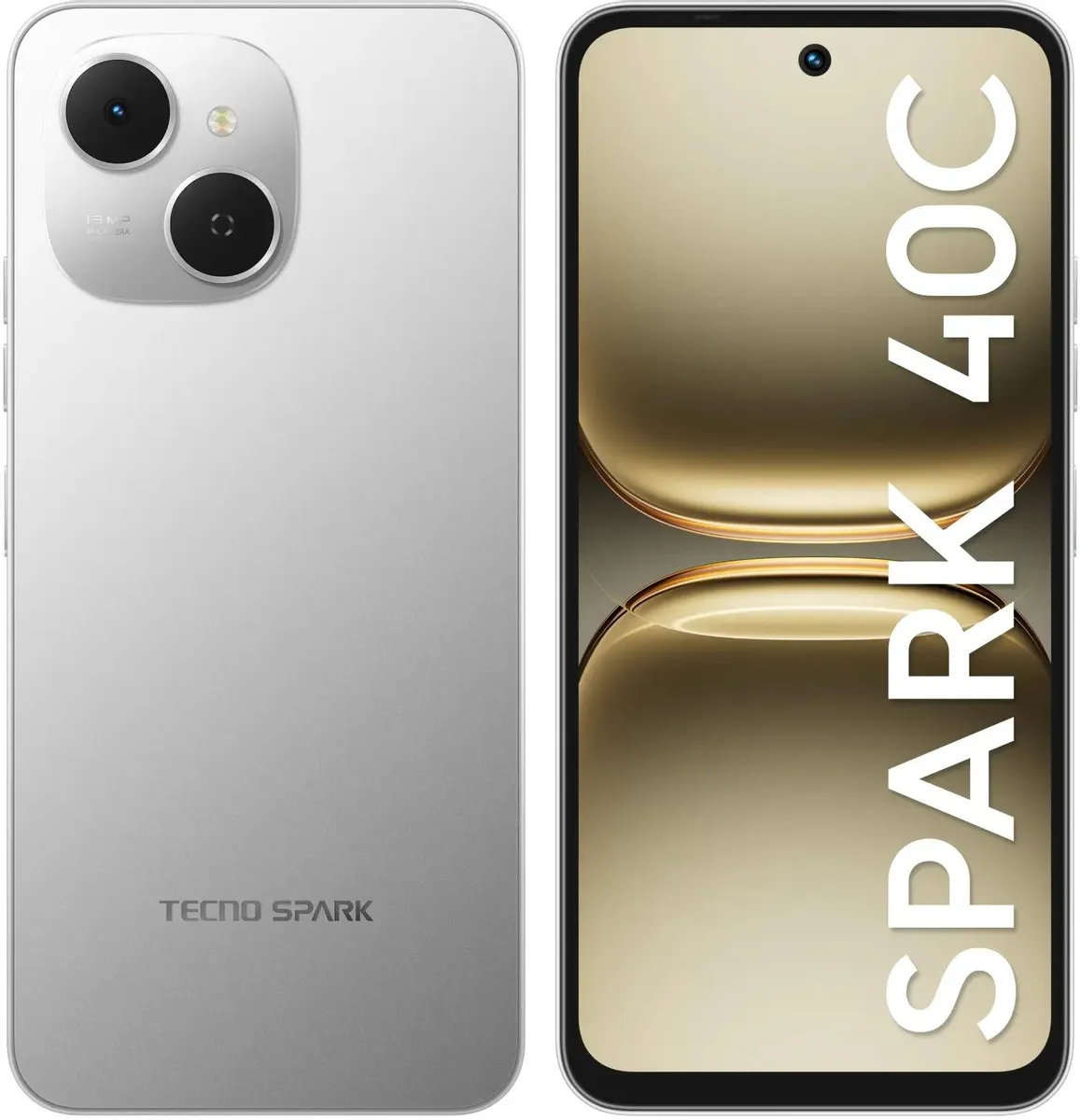 Смартфон Tecno Spark 40C 8/128Гб, серый Фото 1