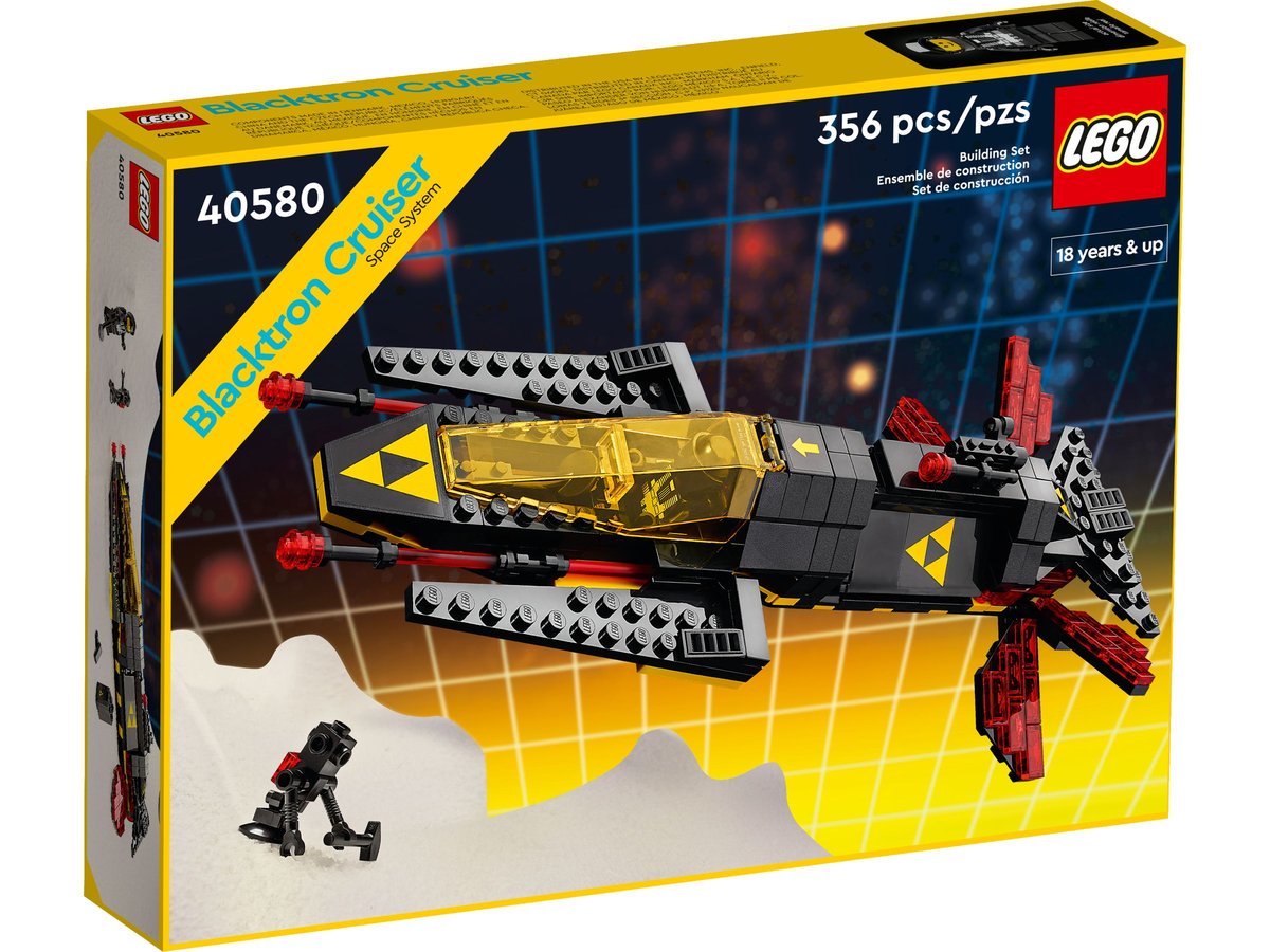 Конструктор LEGO 40580 Крейсер Блэктрон Фото 0