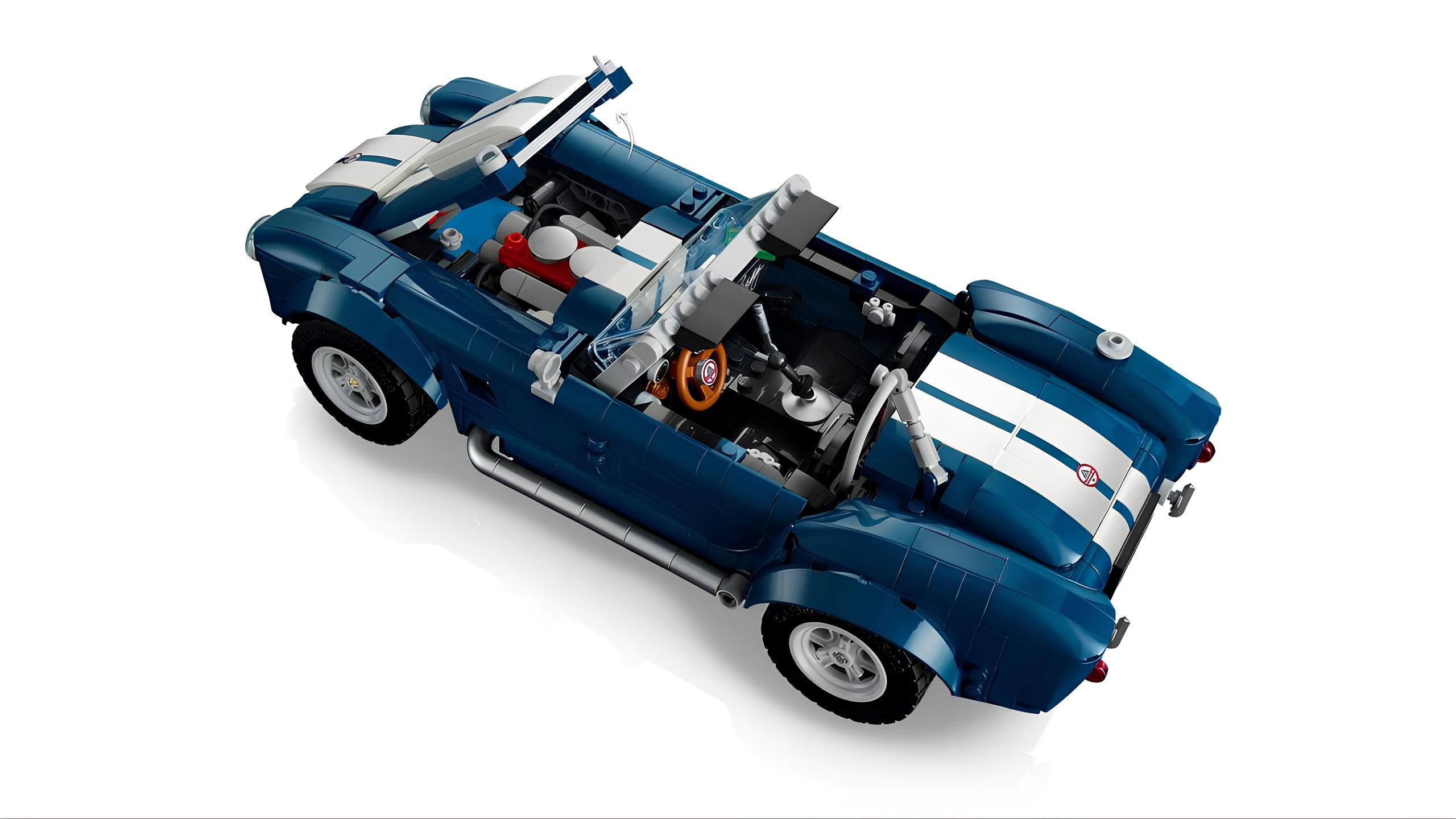 Конструктор LEGO Icons 10357 Shelby Cobra 427 S/C Фото 4