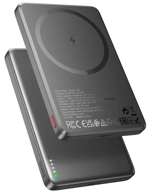 Внешний аккумулятор Hoco Q26 5000 mAh чёрный Фото 1