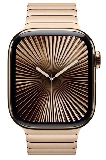 Ремешок Apple Watch 42mm Gold Link Bracelet, золотой титан (MXMC3) Фото 4