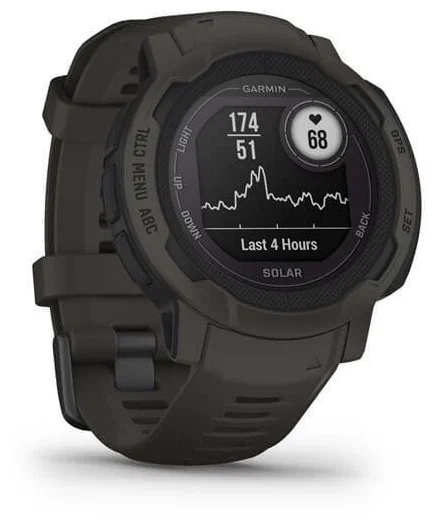 Смарт-часы  Garmin Instinct 2 Solar, графитовый (010-02627-00) Фото 3