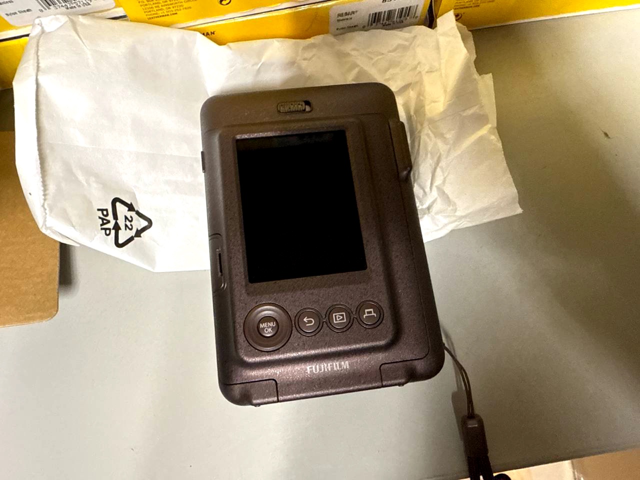 Fujifilm Instax Mini LiPlay, Deep Bronze Фото 3