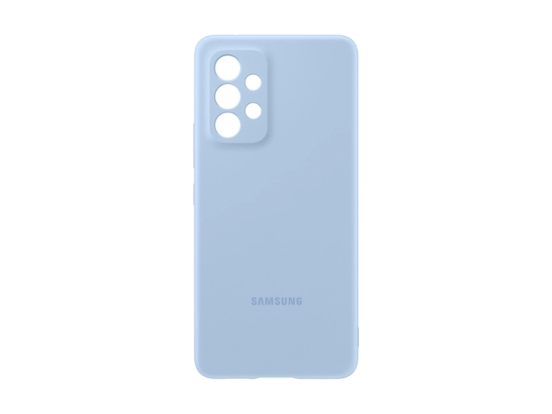 Чехол Samsung для Galaxy A53 Silicone Cover EF-PA536TLEGRU, голубой Фото 2