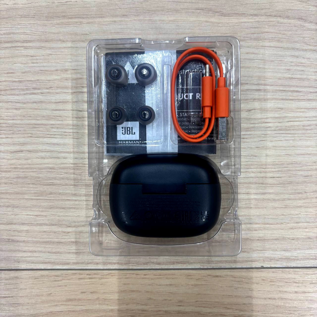 Беспроводные наушники JBL Wave 200, черный Фото 1