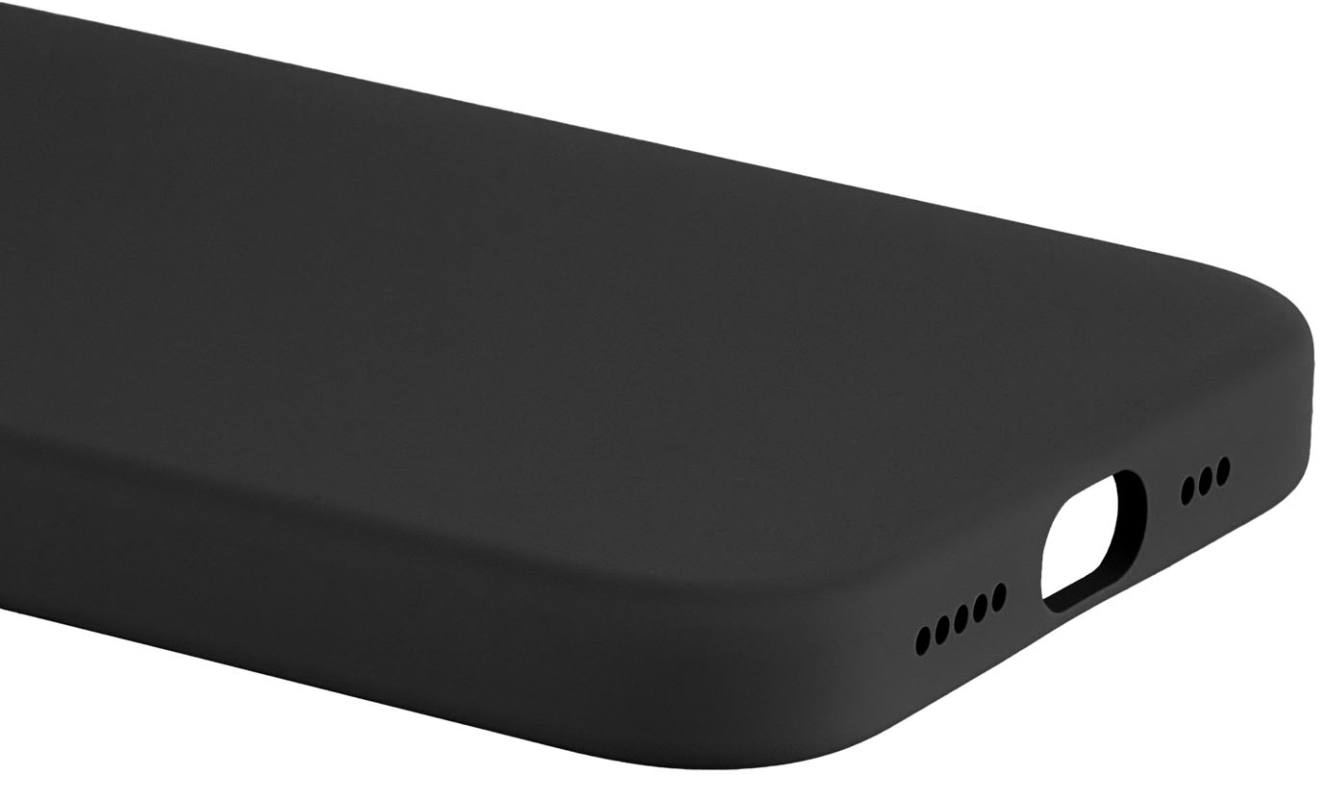 Чехол uBear Touch Mag Case для iPhone 16e, черный (CS517BL62TH-I25M) Фото 1