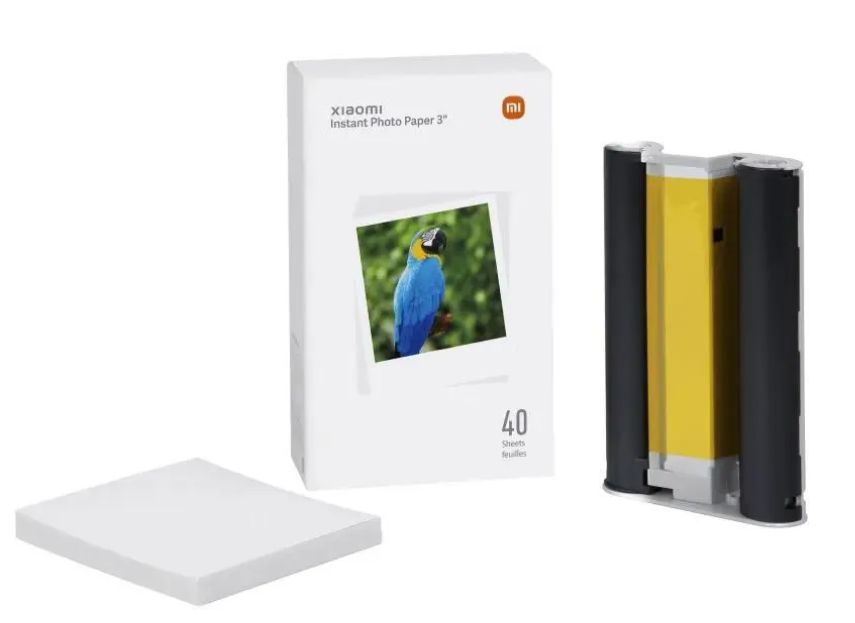 Бумага для фотопринтера Xiaomi Instant Photo Paper 3" (40 Sheets) Фото 0