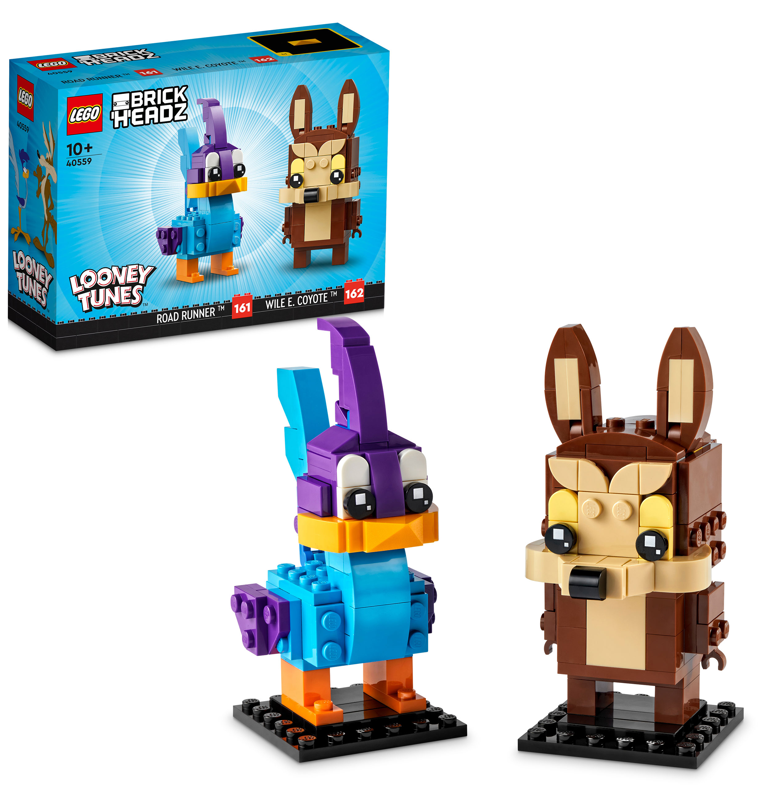 Конструктор LEGO BrickHeadz 40559 Road Runner и Wile E. Coyote Фото 5