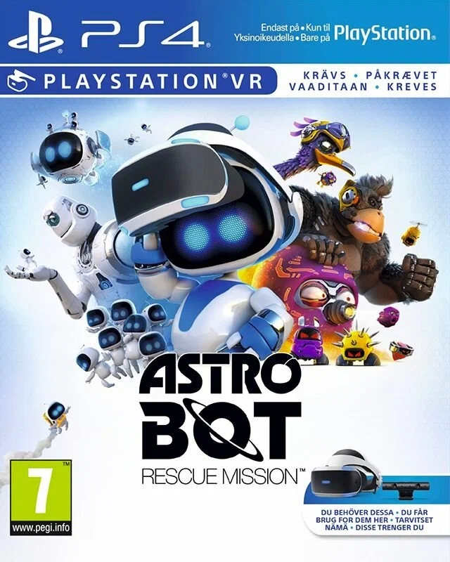 Игра Astro Bot Rescue Mission (Только для PS VR) Русская Версия (PS4) Фото 0
