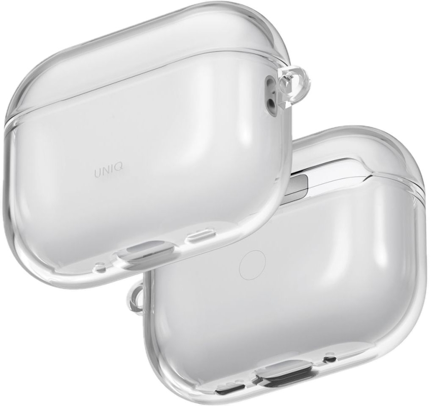 Чехол Uniq Glase Glossy для AirPods Pro 3, прозрачный (AIRPODSPRO3-GLSGCLR) Фото 5