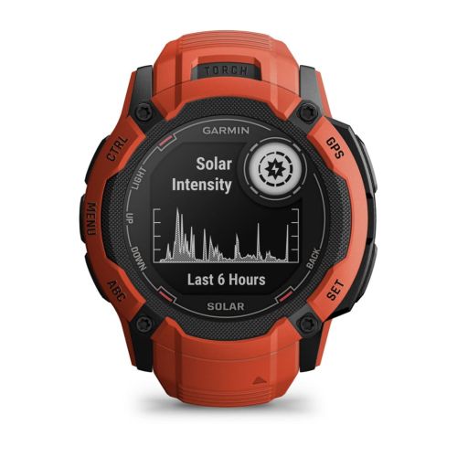 Смарт-часы Garmin Instinct 2X Solar, красный (010-02805-01) Фото 1
