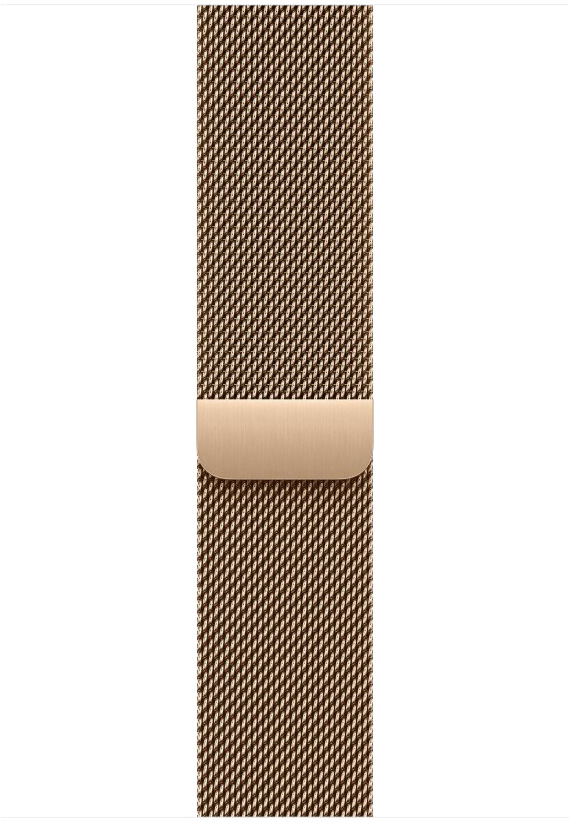 Ремешок Apple Watch 42mm Gold Milanese Loop, золотой Фото 0