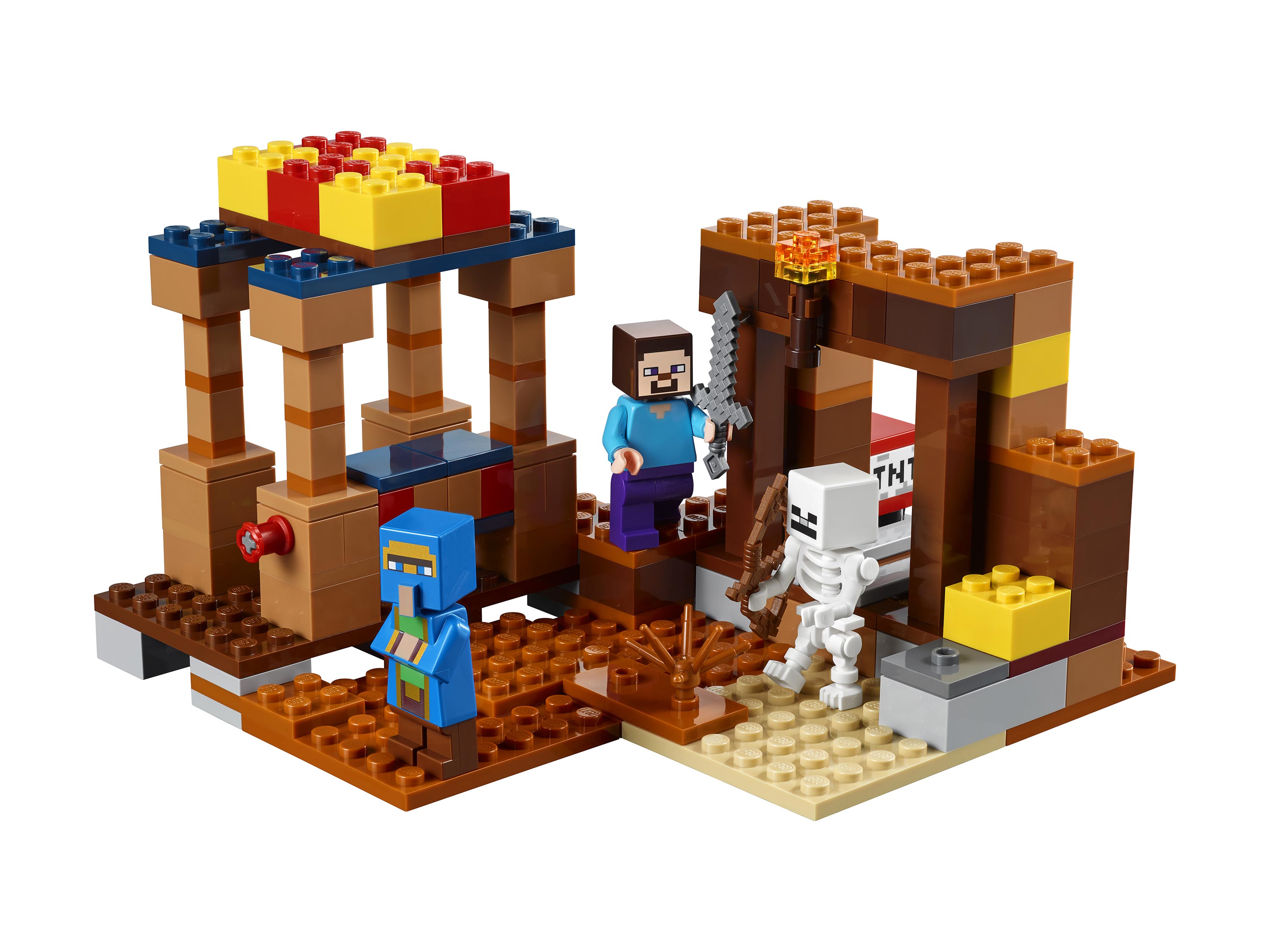 Конструктор LEGO Minecraft 21167 Торговый пост Фото 2