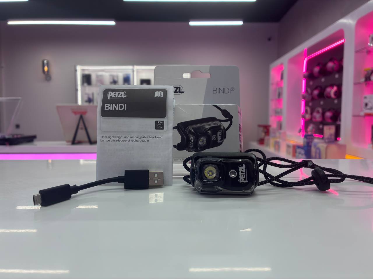 Petzl BINDI, черный Фото 2