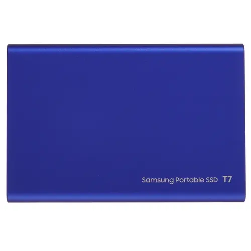 Внешний SSD диск Samsung T7 1ТБ, синий (MU-PC1T0H) Фото 1
