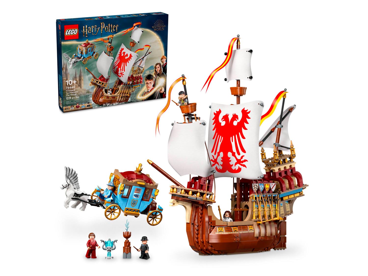 Конструктор LEGO Harry Potter 76440 Турнир трех волшебников: Прибытие Фото 0