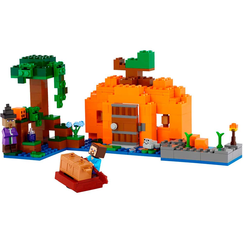 Купить Конструктор LEGO Minecraft, The Pumpkin farm в Москве - Цена,  характеристики, доставка и самовывоз | 21248