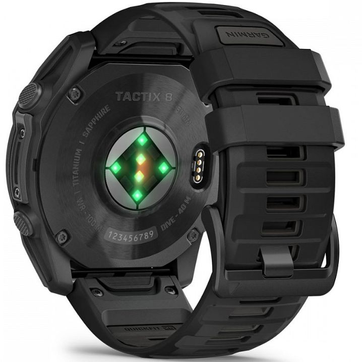 Смарт-часы  Garmin Tactix 8 51mm AMOLED, черный (010-03406-01) Фото 5