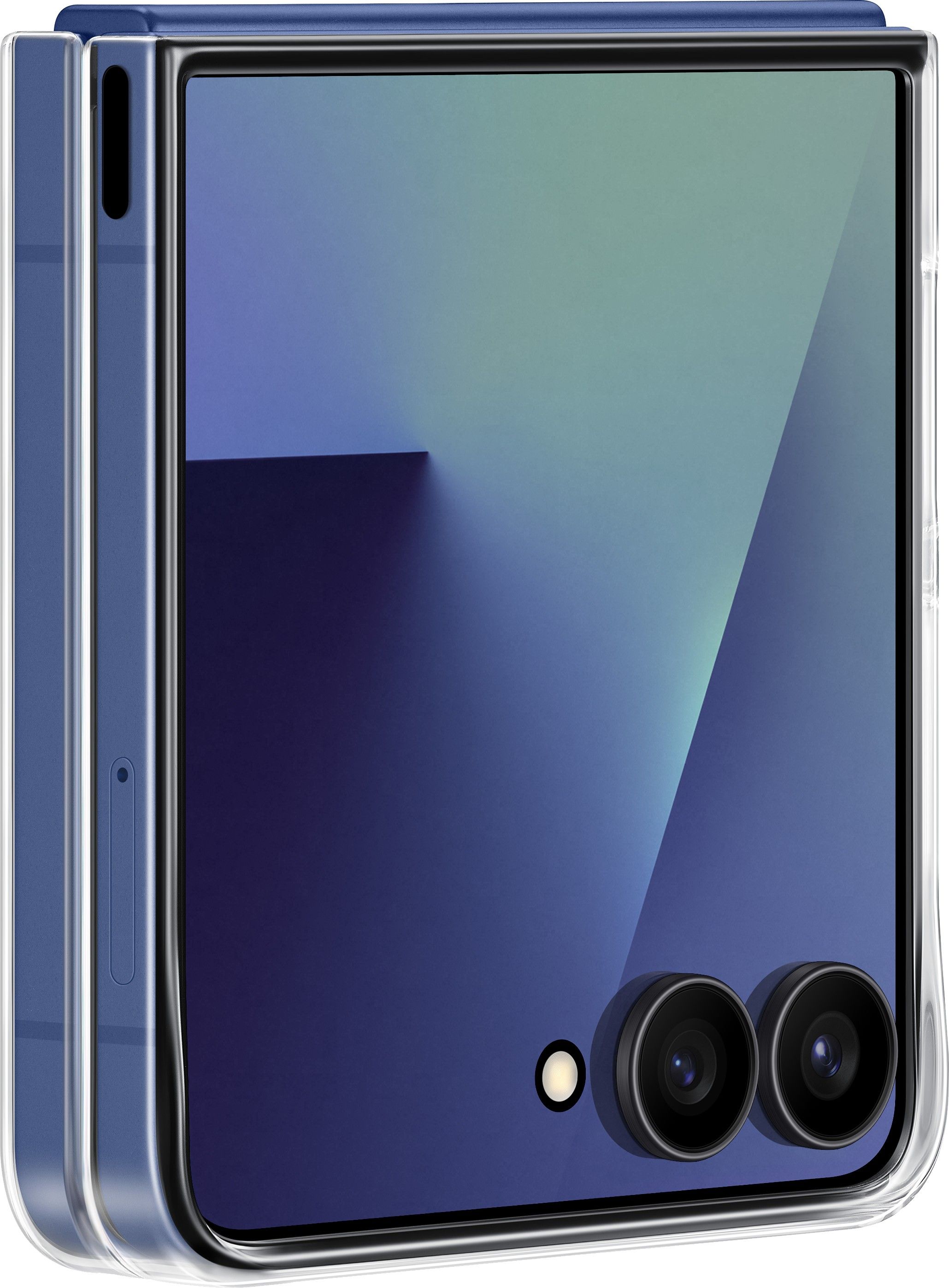 Чехол Samsung Clear Case для Galaxy Z Flip7, прозрачный (EF-AF766CTEGRU) Фото 6