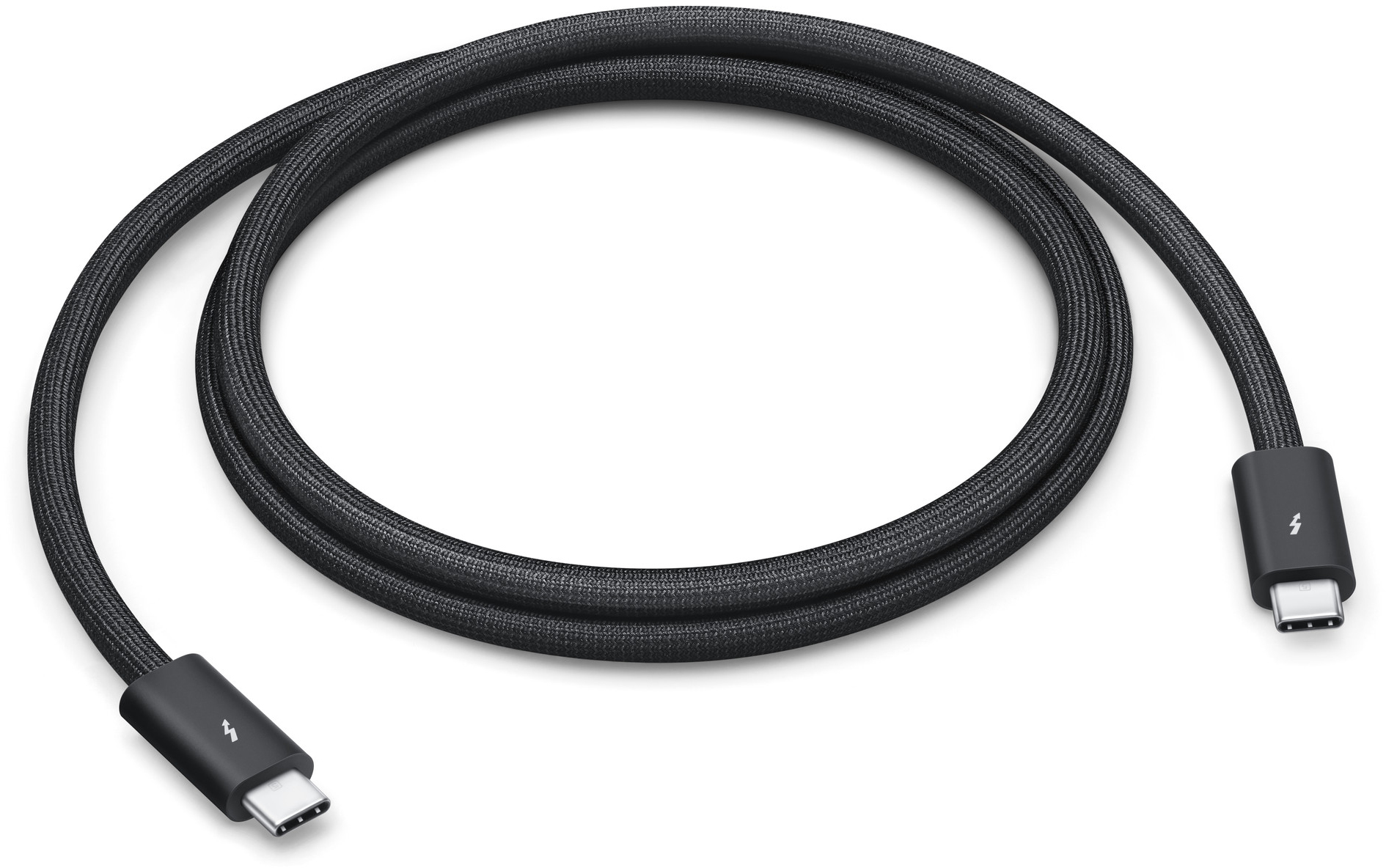 Кабель Apple Thunderbolt 5 (USB-C) Pro (1 м), черный (MC9C4) Фото 0
