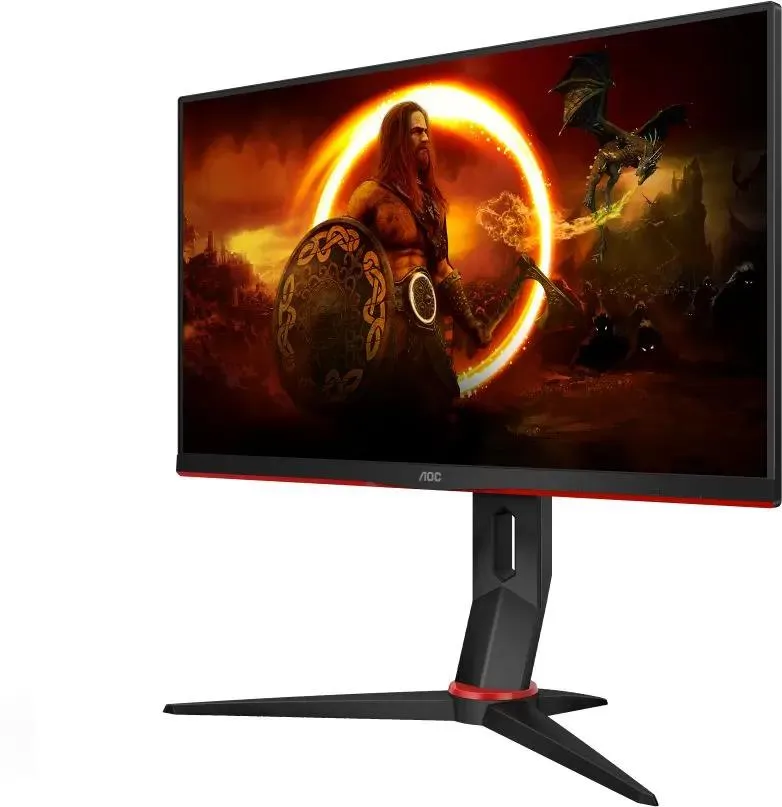 Монитор AOC Gaming 24G2ZU, черный/красный Фото 2