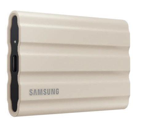 Внешний SSD диск Samsung T7 2Tb Shield Cream MU-PE2TOK Фото 0