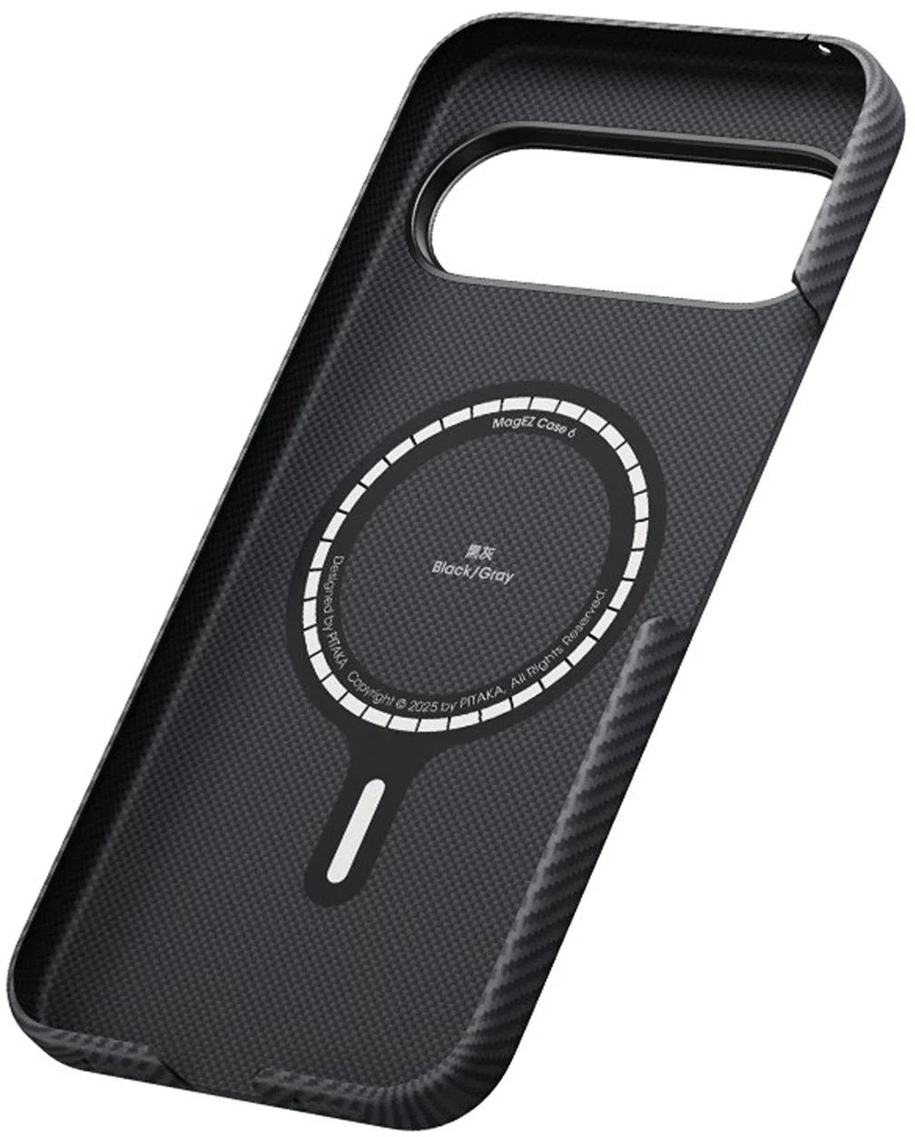 Чехол Pitaka Ultra-Slim Case для Pixel 10 Pro, черный (GPB2501) Фото 2