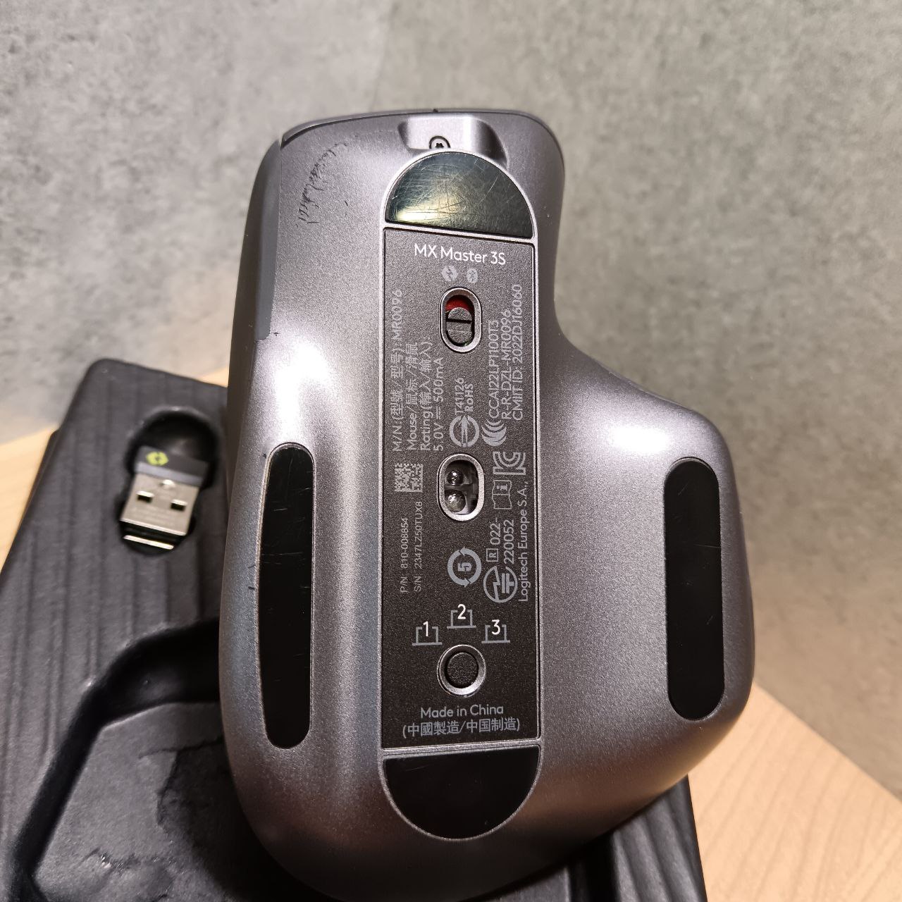 Logitech MX Master 3S, графитовый Фото 3