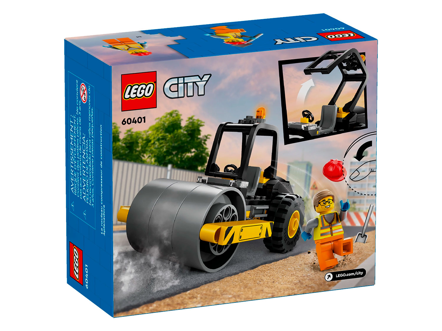 Конструктор LEGO City 60401 Строительный каток Фото 0
