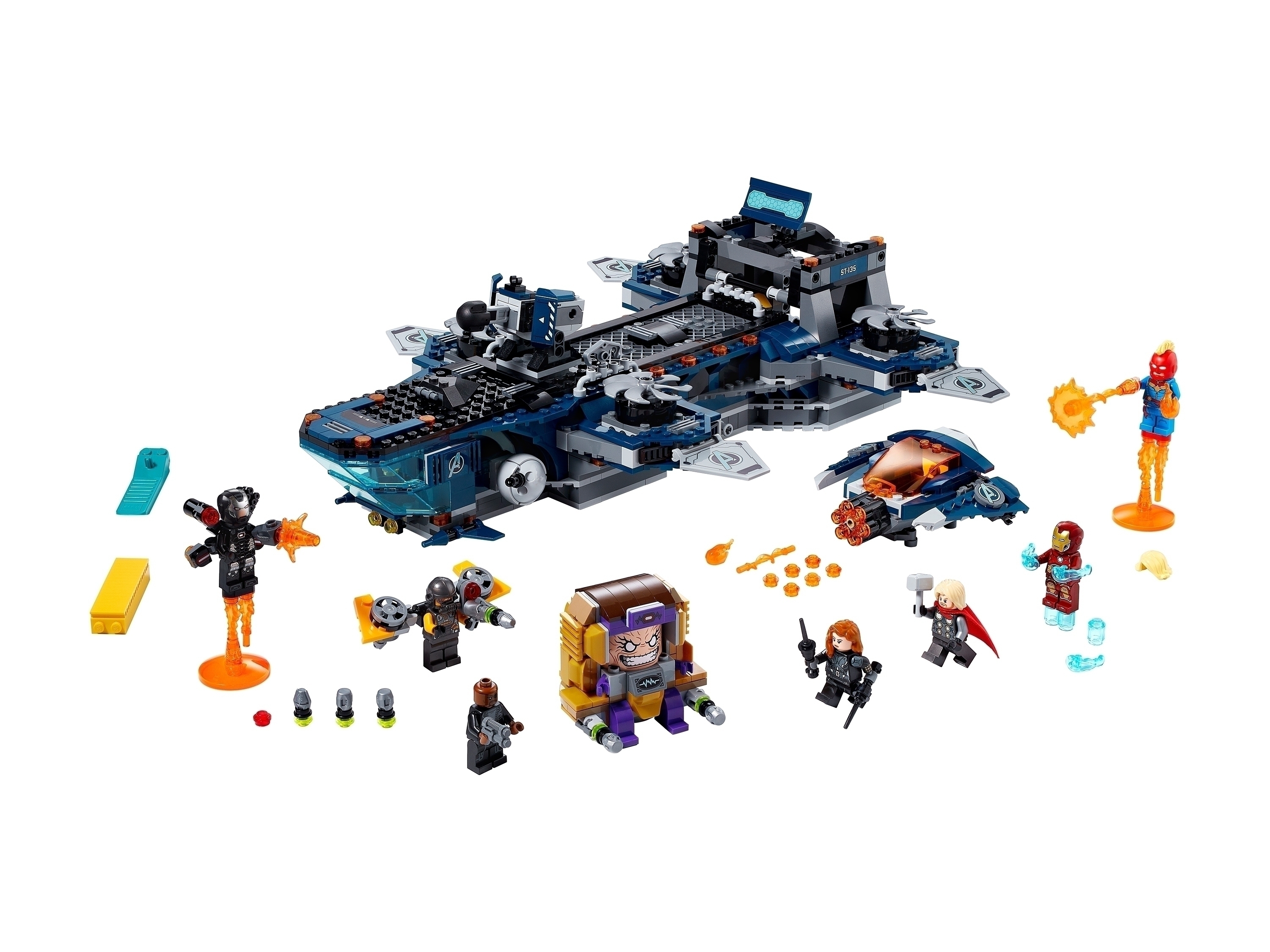 Конструктор LEGO 76153 Super Heroes Геликарриер Фото 6