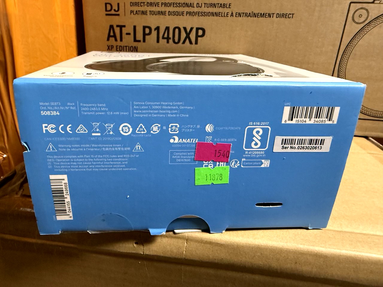 Беспроводные наушники Sennheiser HD 350BT, черный Фото 5