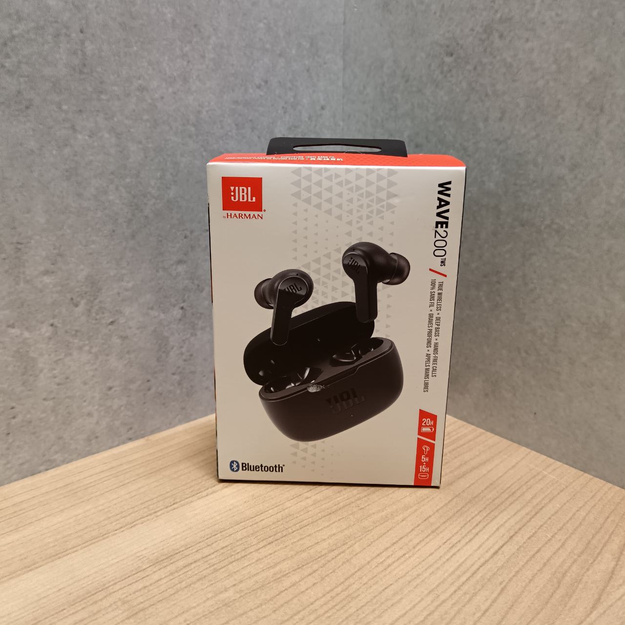 Беспроводные наушники JBL Wave 200, черный Фото 1